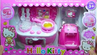 Hello Kitty Kitchen Cooking Toy Play Set For Kids