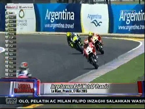 Lorenzo Menangkan MotoGP Prancis