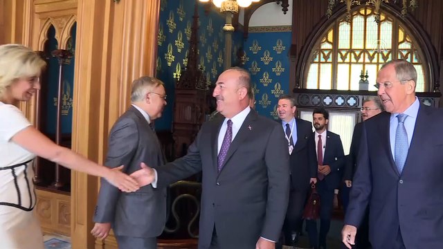 Dışişleri Bakanı Çavuşoğlu, Rusya Dışişleri Bakanı Lavrov ile görüştü - MOSKOVA