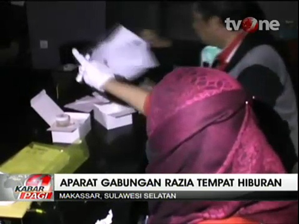 Belasan PSK dan Pengunjung Tempat Hiburan Malam Terjaring Razia