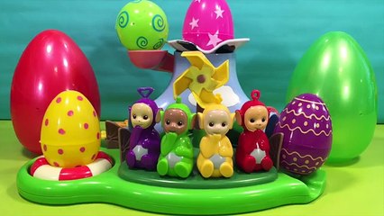 TELETUBBIES SURPRISE EGGS LEARN COLORS SHAPES