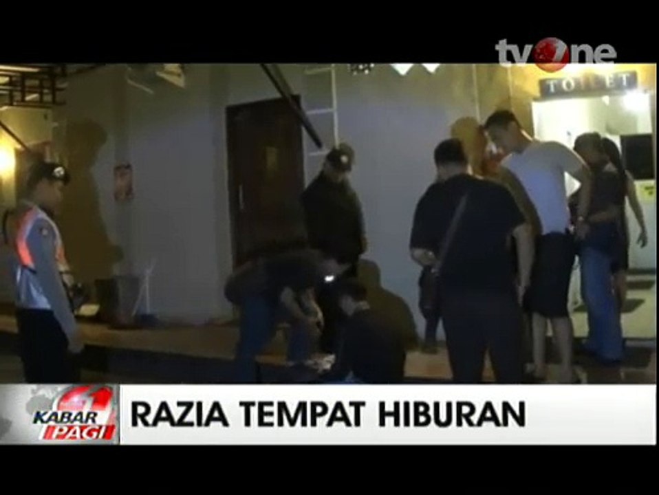 BNN dan Polisi dari Polres Lumajang Gelar Razia Narkoba di Tempat Hiburan Malam