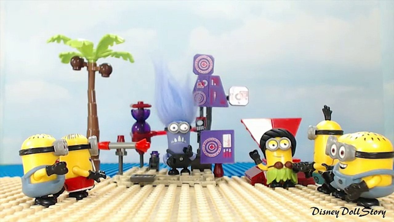 Evil Minions Plot with the Mind Control Device Despicable Me Minion Mini Movie Stop Motio