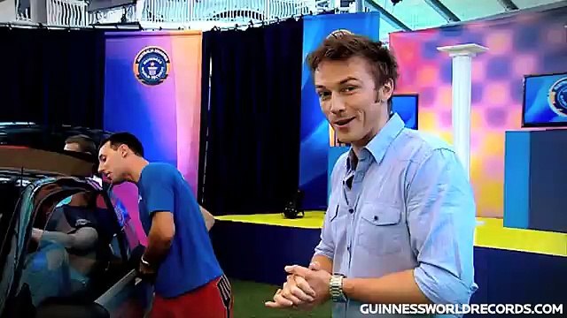 Most People Crammed Into A Smart Car Guinness World Records Classics