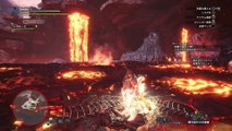 【MHW】ガイラソード「火」でストレスフリー ヴォルガノス 04'53