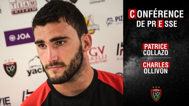Conférence de presse d'avant-match J1 Toulon-Racing