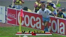 الشوط الثاني مباراة الارجنتين و انجلترا 2-1 ربع نهائي كاس العالم 1986