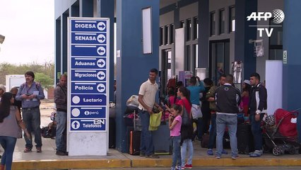 Au Pérou, l'afflux pour les réfugiés vénézuélien