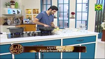 White Sauce Pasta Recipe by Chef Basim Akhund 17 October 2017