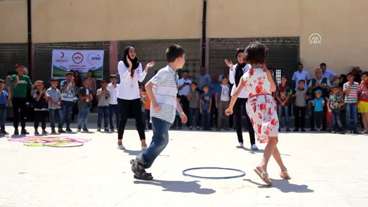 Suriye'deki Çocuklara Bayram Eğlencesi