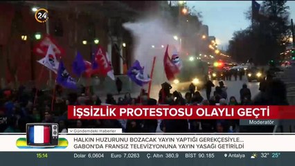 Şili'de işsizlik gençleri sokaklara döktü