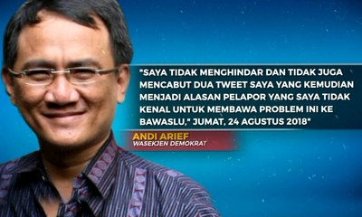 Ungkap Mahar Politik, Andi Arief Sebut Ada Ancaman