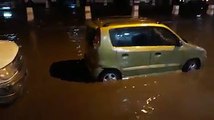 à avenue 13#Djibouti sous le déluge du cyclone #Sagar.Crédit vidéo limak Loubak