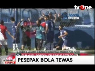Hantam Tembok Lapangan, Pemain Argentina Tewas