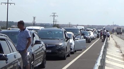 Sınır Kapılarındaki Dönüş Yoğunluğu Sürüyor - Edirne