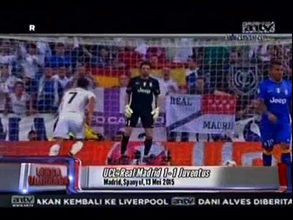 Tahan Imbang Madrid, Juventus Jumpa Barca di Final