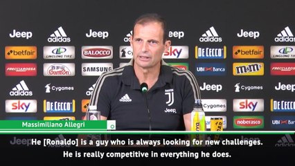 Ronaldo is a champion looking for a new challenge - Allegri