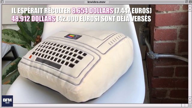 Ces coussins reprennent les formes des produits Apple