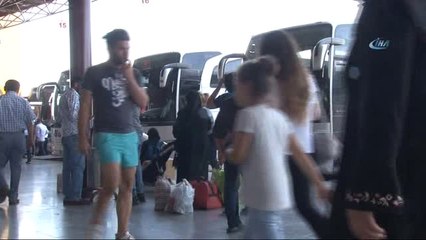 Otogarlarda 'Bayram Dönüşü' Hareketliliği