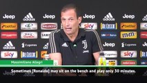 Ronaldo won't start every game - Allegri