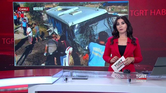 Seyir Halindeki Otobüs Yoldan Çıktı