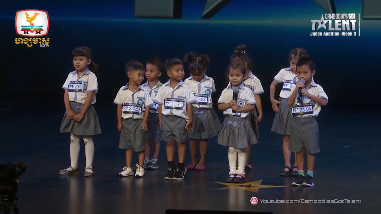 Cambodia’s Got Talent Season 2, Judge Audition Week 3, The Sun The Star ច្រៀង