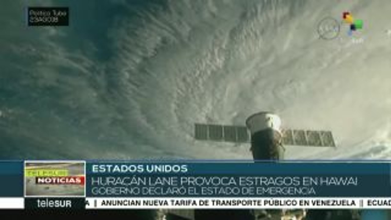 Huracán Line provoca estragos en Hawái