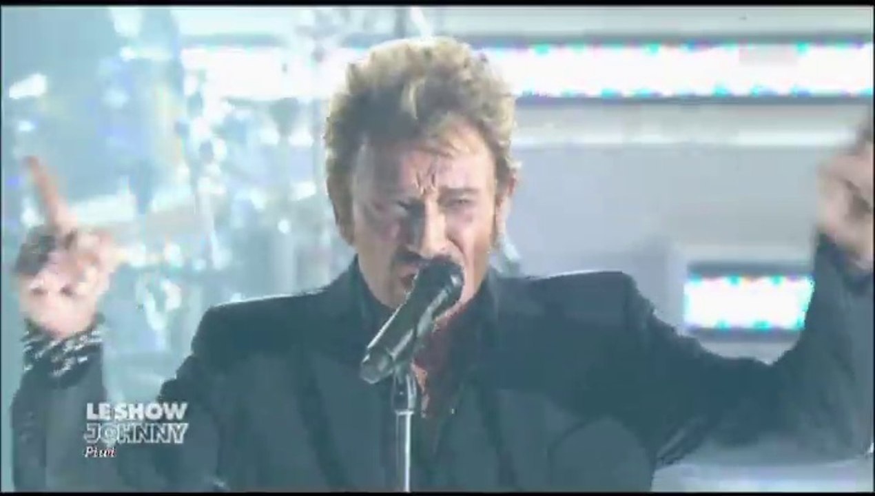 Johnny-Hallyday "Que je t'aime" 2011