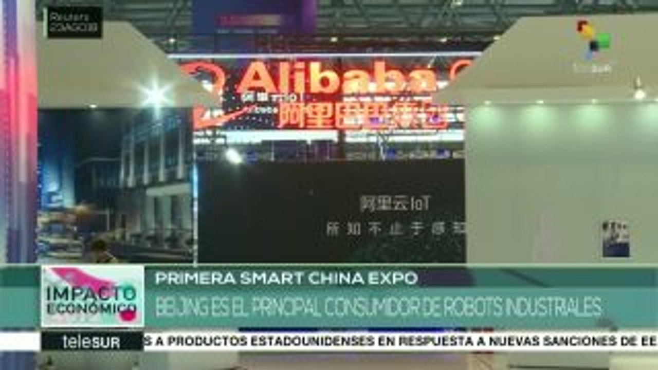 Más de 500 empresas participan en la primera Smart China Expo