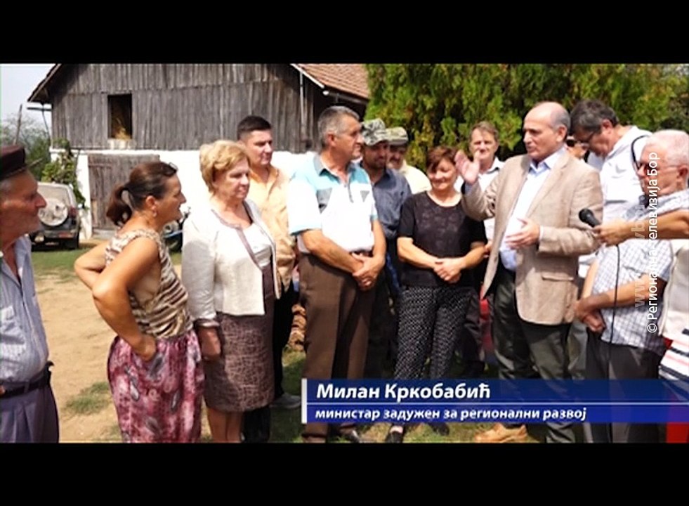 Krkobabić: državna podrška poljoprivrednim zadrugama kao uslov opstanka sela, 24.avgust 2018. (RTV Bor)