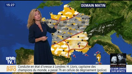 La météo pour ce samedi 25 août 2018