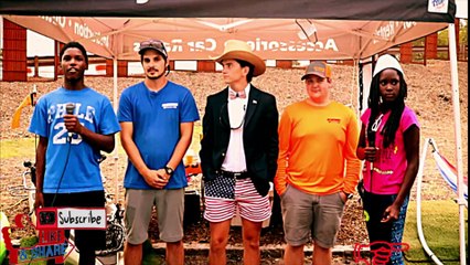 Rocky and Derrick Interviewing Get:OutDoors PaddleSport at Project Space Greensboro