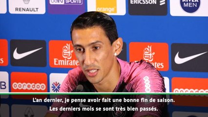 PSG - Di Maria : "Je veux encore grandir avec Paris"