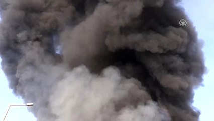 Mobilya Dekorasyon Fabrikasında Yangın (2)