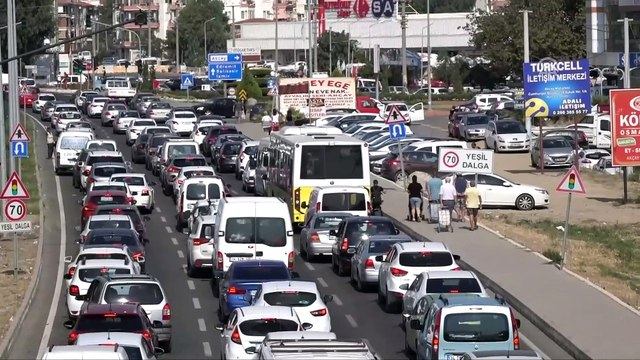 Tatilciler dönüş yolunda - BOLU/BALIKESİR/KOCAELİ