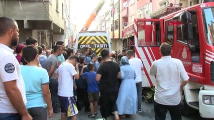 Bağcılar'da Korkutan Yangın