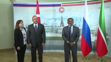 Download Video: Dışişleri Bakanı Çavuşoğlu-Tataristan Cumhurbaşkanı Minnihanov