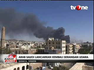 Jelang Gencatan Senjata, Arab Saudi Kembali Bombardir Yaman