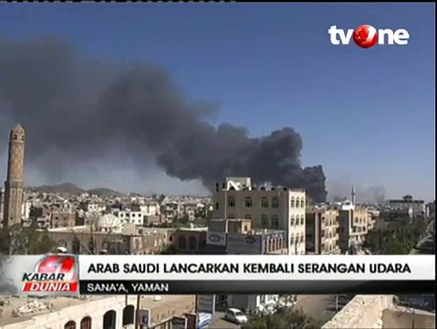 Jelang Gencatan Senjata, Arab Saudi Kembali Bombardir Yaman