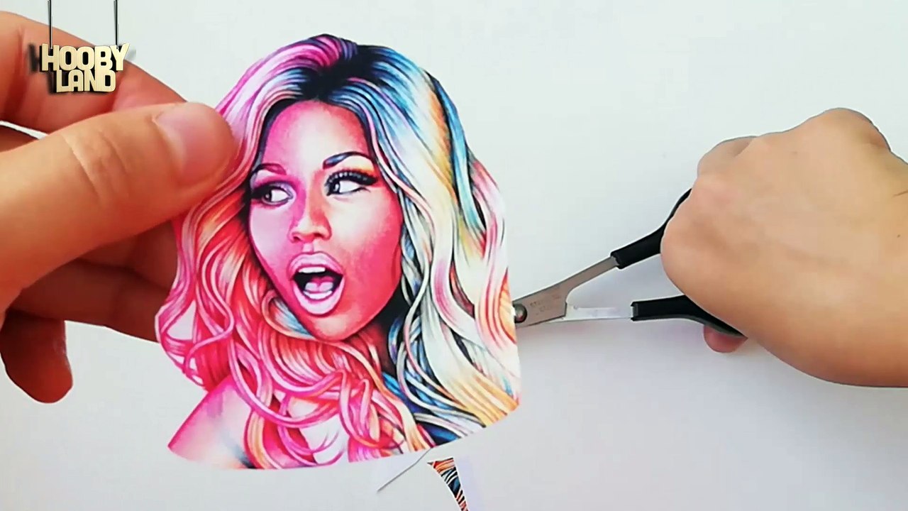 DIY KEYCHAIN MAKIN' NIKI MINAJ FOR BARBIE DREAMS (How Can Make Key Chain)