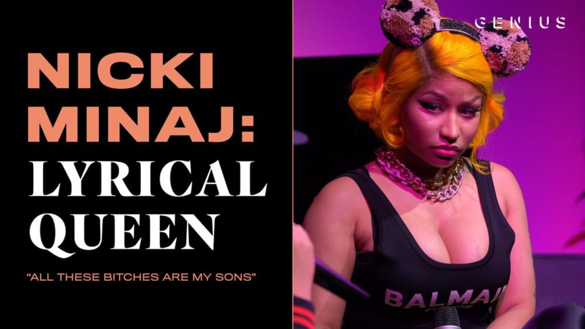 The Origin Of Nicki Minaj S Sons Lyrics Nicki Minaj Lyrical Queen Video Dailymotion the origin of nicki minaj s sons lyrics nicki minaj lyrical queen