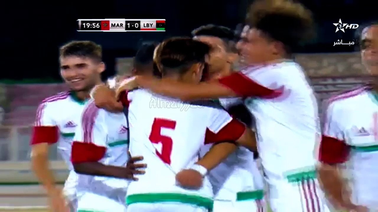 Goal Maroc vs Libye 1-0 24.08.2018 HD