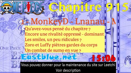 ONE PIECE 915 - PODCAST - Lion pour rugir de plaisir