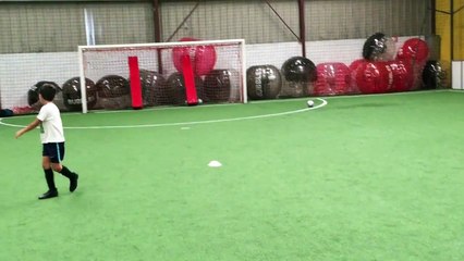 SELYAN BOUTCHACHA  AVEC L'ASPTG STAGE FOOT - FIVE PERPIGNAN - 24.08.2018 - N°1