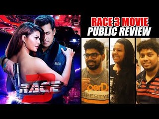 Salman Khan के रेस 3 पब्लिक रिव्यु | First Day First Show |  | Jacqueline Fernandez