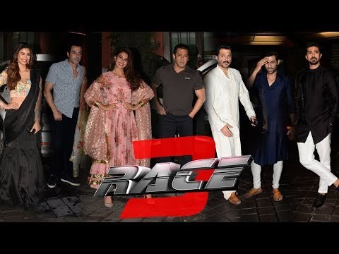 रेस 3 की टीम पहुंची EID की पार्टी पर | अर्पिता खान | सलमान, जैकलिन , बॉबी