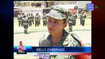 El Noticiero acompañó el entrenamiento de las primeras cadetes militares