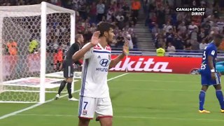 Résumé & buts Lyon Strasbourg 2-0