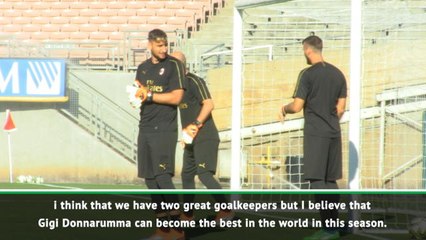 Donnarumma ready to become world's best keeper - Gattuso
