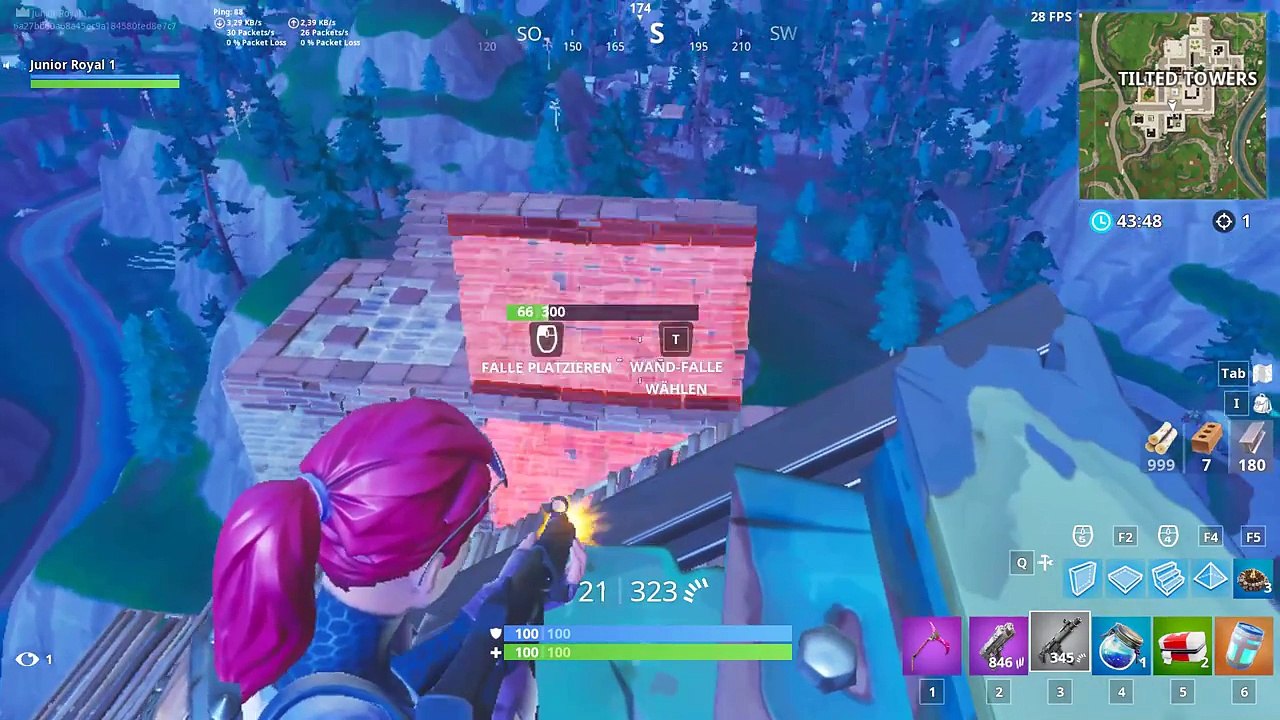 Fortnite -Farbenbomber - Tilted Towers -1vs1